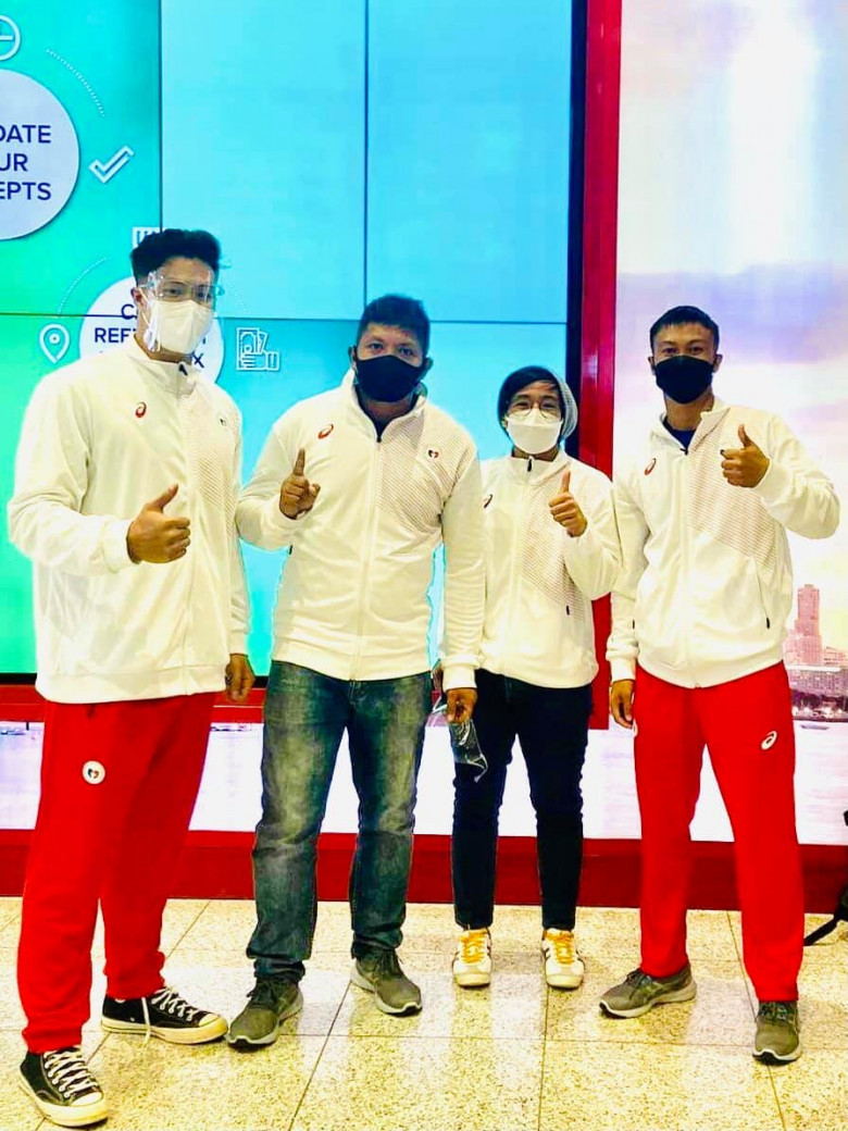 The Pilipinas Sambo team is ready to roll in the  2021 World Sambo Championship. Photo: Sambo Pilipinas FB page