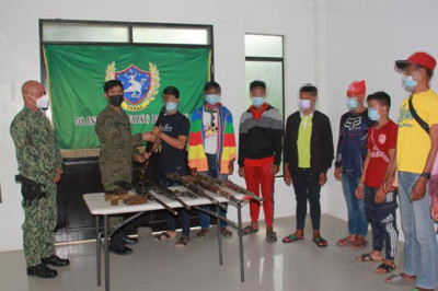 NPA leader, 7 others surrender in Sultan Kudarat