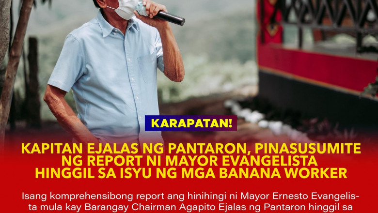 Brgy. Kapitan ng Santo Tomas, DavNor, pinasusumite ng ulat ukol sa isyu ng mga banana workers