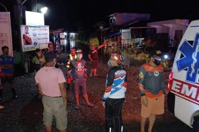 2 barangays in Santo Tomas town, Davao Norte affected by floods