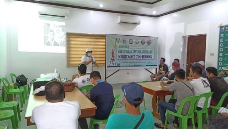 NORDECO trains 35 electricians in Davao del Norte town