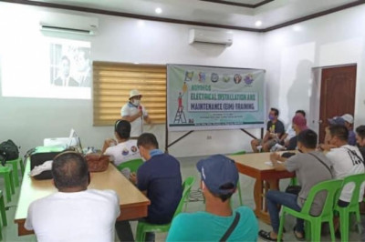 NORDECO trains 35 electricians in Davao del Norte town