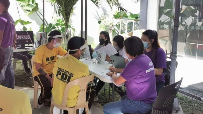 Over 2,000 Davao inmates now fully vaccinated vs. COVID-19