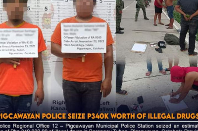 P34k worth of illegal drugs seized in North Cotabato