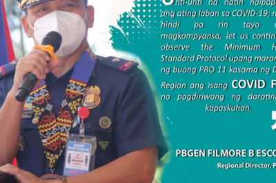 PRO 11,  sero sa kaso ng COVID-19 sa loob ng walong araw