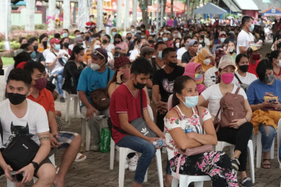 Bilang ng nabakunahan sa 2 araw na Bayanihan Bakunahan sa Davao City, umabot lang sa 51,500