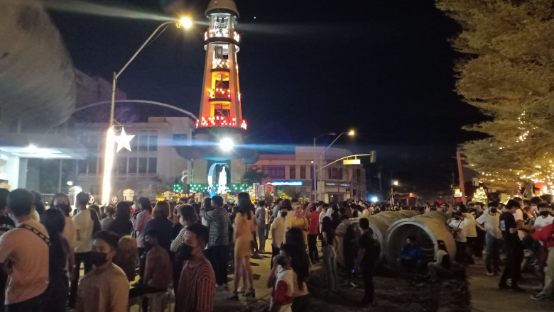 Simbang gabi, pangkalahatang mapayapa: PNP