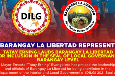 A Barangay in Santo Tomas finalist for DILG Seal of Good Governance