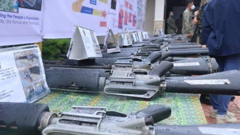 Military destroys NPA Guerilla Front in Southern Mindanao; 14 rebels surrender