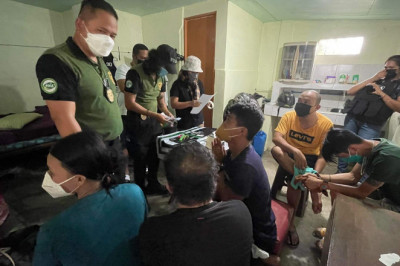 Drug Den sa Digos City , nabuwag sa operasyon ng PDEA 11, Davao del Sur PNP