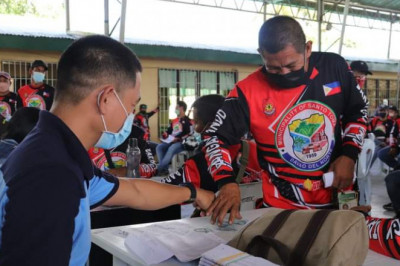 378 Barangay Police in Santo Tomas get P2K cash aid