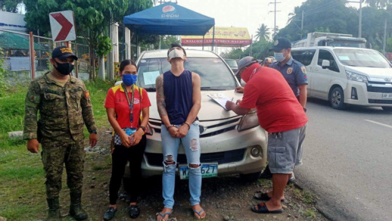 2 indibidwal na umanoy nagtangkang magpasok ng ilegal na droga sa Davao City, arestado sa Task Force Davao checkpoint