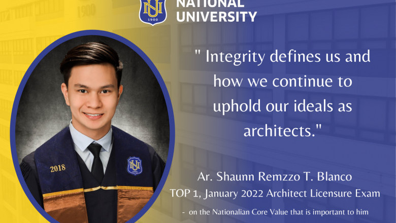 NU grad tops the January 2022 Architect Licensure Exam