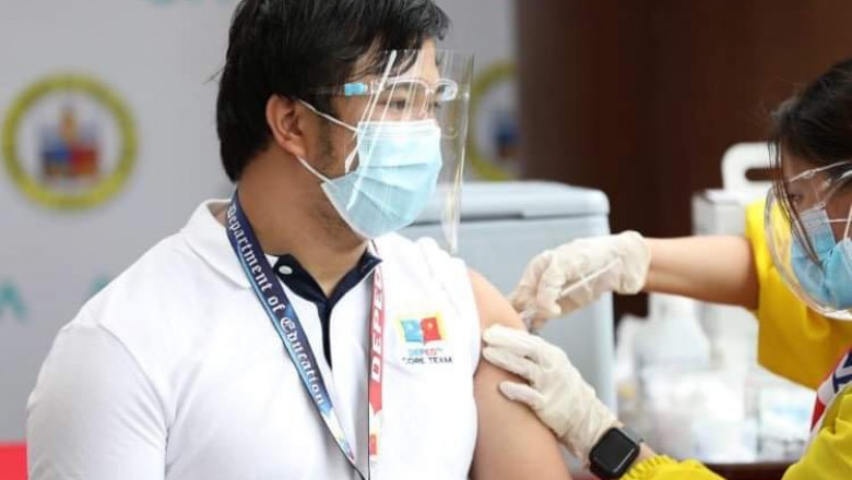 80% of  DepEd personnel get anti- COVID-19 jab : Briones