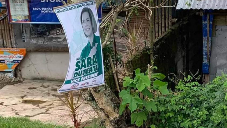 Mayor Sara sa mga supporters: Huwag ikabit ang mga banners at posters niya sa mga punongkahoy
