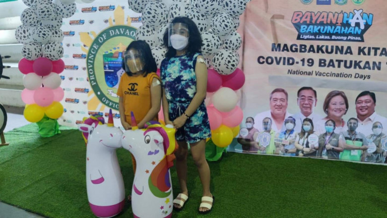 Davao Occidental sinimulan na ang pagbabakuna kontra COVID-19 sa mga batang may edad 5 - 11 taon