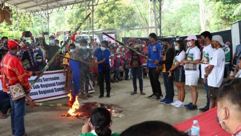 NPA remnants in Davao del Norte town leave rebel group for good