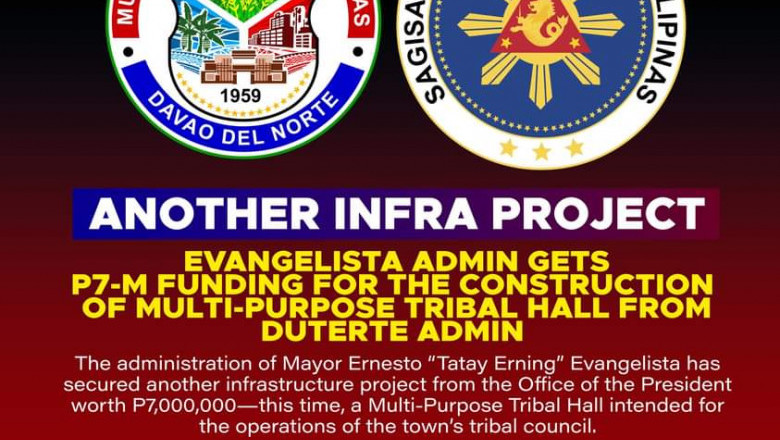 Santo Tomas LGU gets P7-M fund from Office of the President for Tribal Hall
