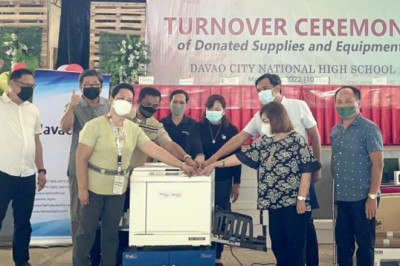 Davao Light, Aboitiz foundation aid public schools