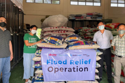 Davao Light, Aboitiz aid Davao City, Sto. Tomas flood victims