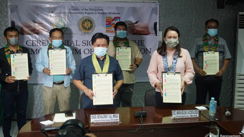 BARMM, MinDA ink pact for development ties