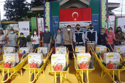 Turkey gives P1.9-M worth of agri-tools, seeds to farmers coop in BARMM