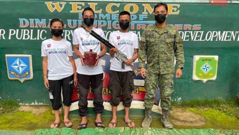 3 ranking NPA rebels surrender in Gingoog City