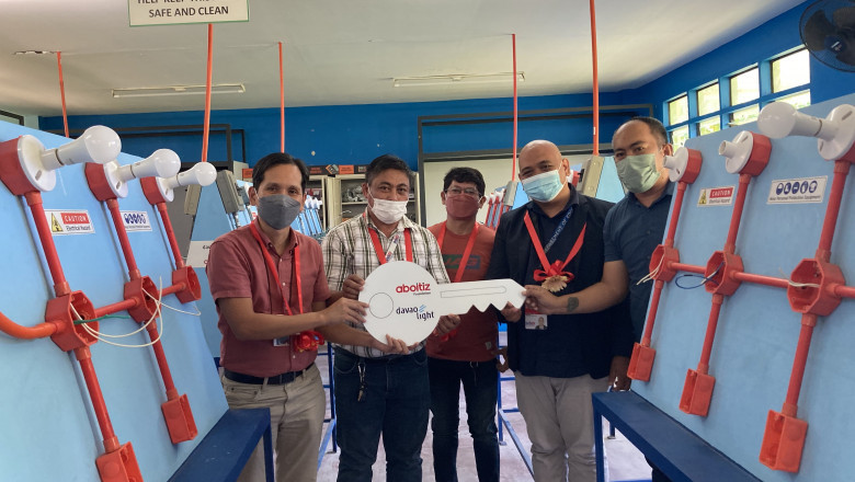 Davao Light donates almost P3M worth of EIM facilities, tools, and equipment