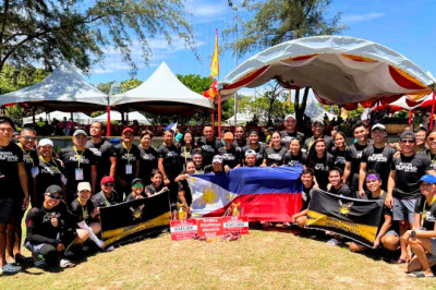 PH bags two medals in  Malaysia Dragonboat race