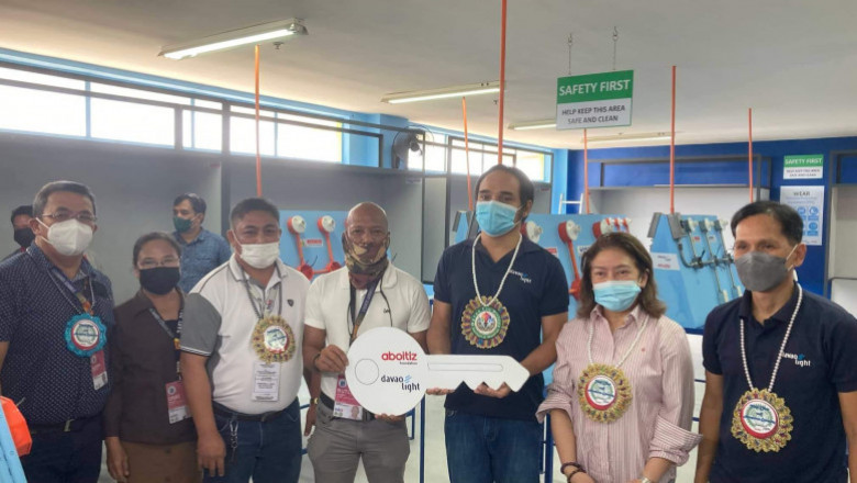 Davao Light donates  P3M worth of EIM facilities, tools, and equipment