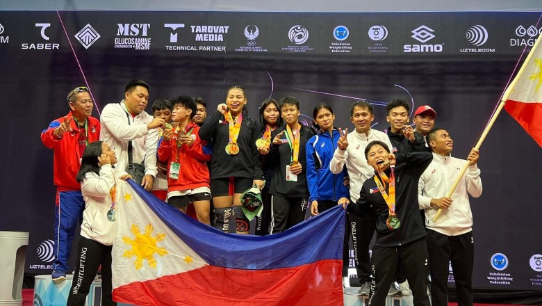 PH wins 15 golds in the Asian Youth Weightlifting Championship