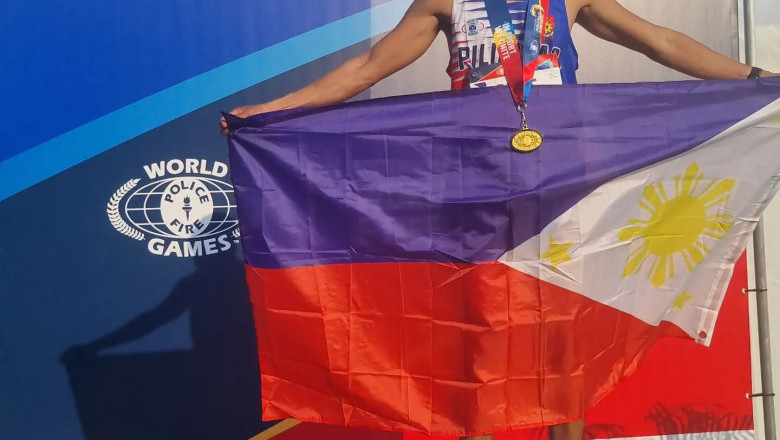 Davao cop gets gold in World Police and Fire Games 2022