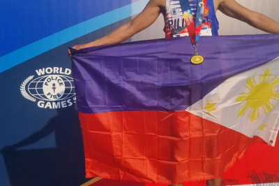 Davao cop gets gold in World Police and Fire Games 2022