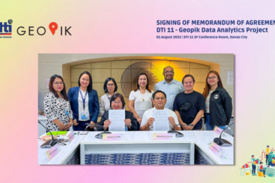 DTI 11 inks pact with UP-Mindanao’s incubation beneficiary for efficient transaction process