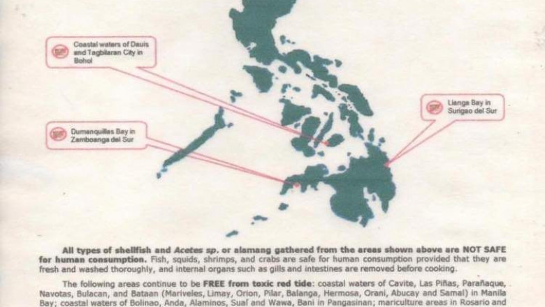 Red Tide warning, nakataas pa rin sa 3 lugar sa Visayas, Mindanao