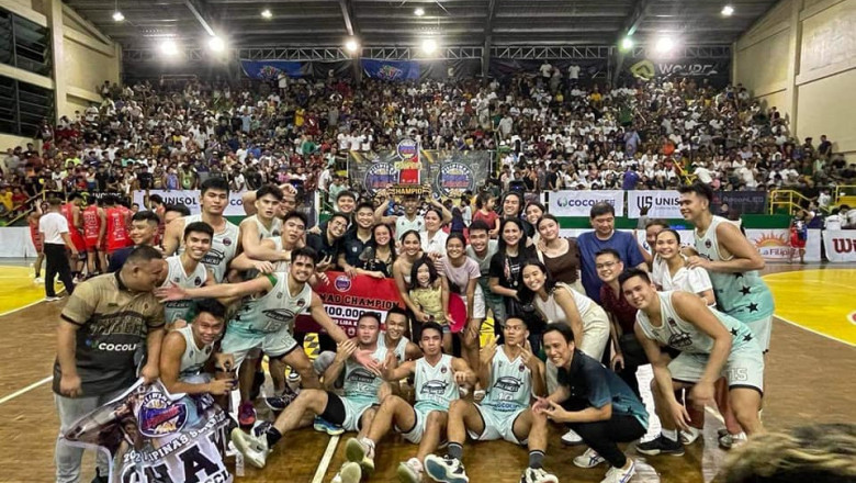 Davao Occidental Dreamers were declared Mindanao champions in PSL 21-Under