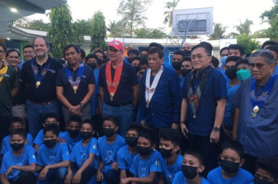 Ex-President Duterte leads turnover of P8-M renovated Boystown Davao