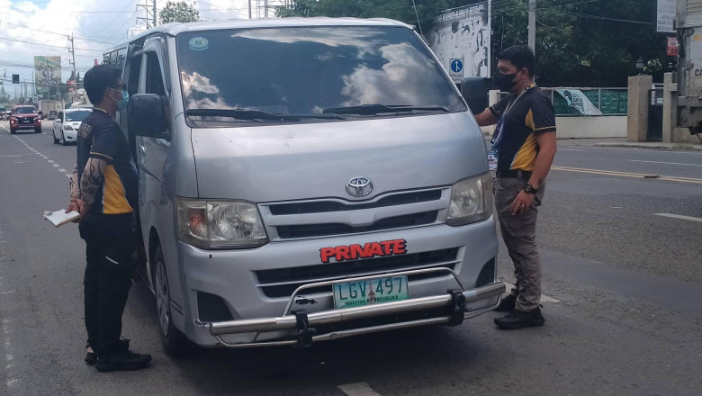 LTFRB-XI distributes fair matrices to public transportation units