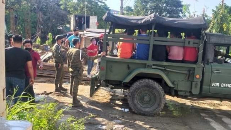 Drug den sulod sa headquarters sa Philippine Army, nabungkag