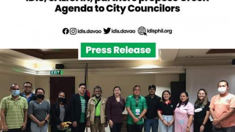 IDIS, SALIGAN, partners propose Green Agenda to Davao City Councilors