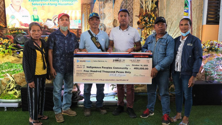 Hedcor provides livelihood assistance to IPs in Bukidnon