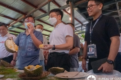 BOC-Davao supports Durian Farmers