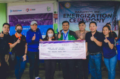 Hedcor energizes 2,300 households in Davao del Sur