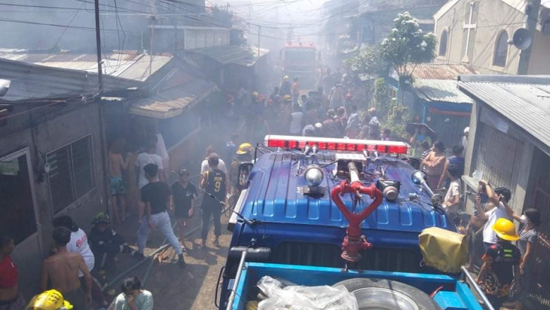 8 balay ugdaw sa sunog sa Agdao
