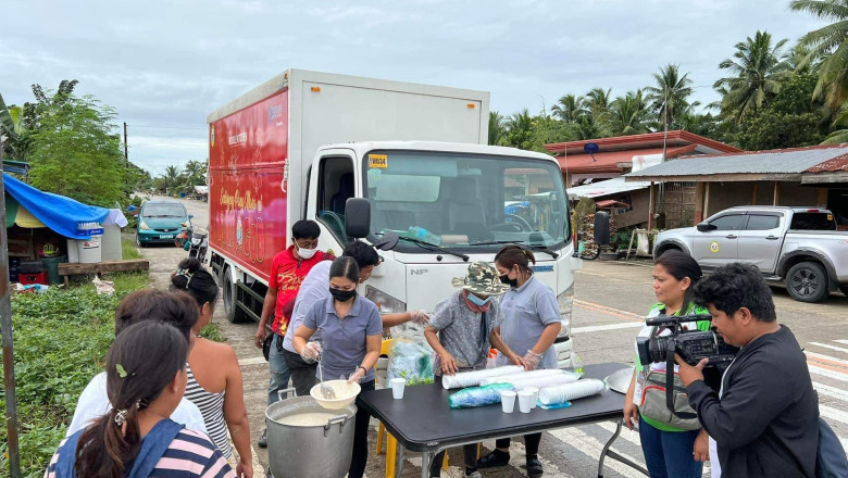 Jubahib admin provides food aid to flood victims in Davao del Norte
