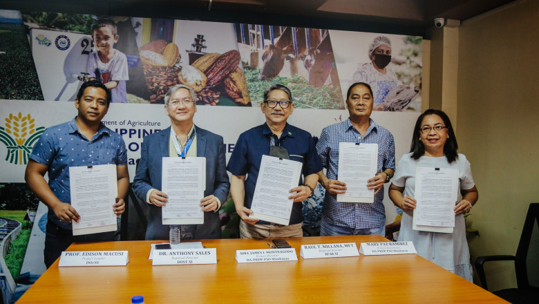 DOST XI, DA and DOrSU Sign MOA to Reduce Cost of ‘Bangus’ Feeds with Alternative Indigenous Raw Materials