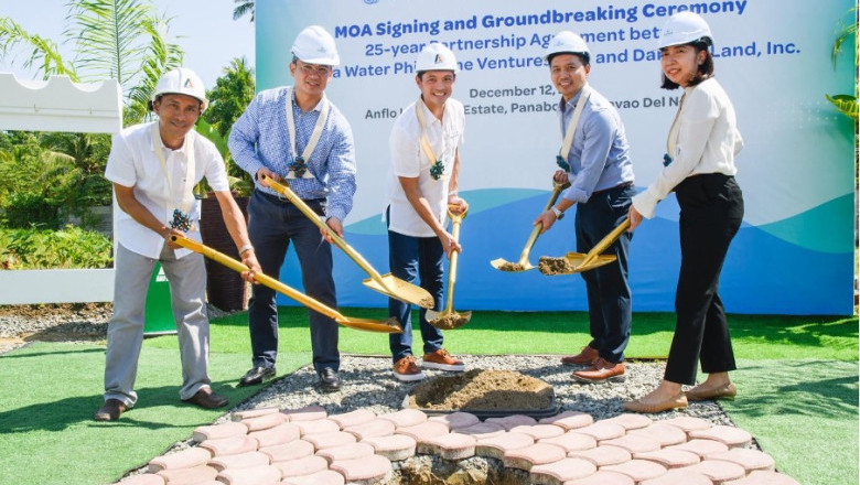 Damosa Land, Manila Water ink partnership for AIE  P150-M water system