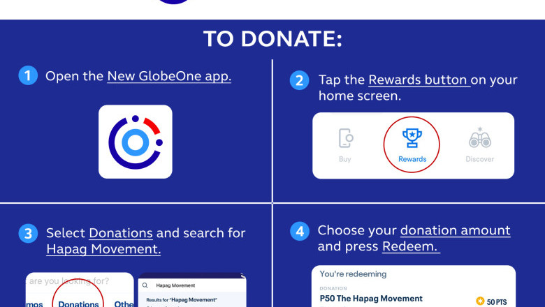 Globe, Rotary Club of Makati Business District seal partnership for Hapag MovementP3M in funds donated to #UnitedFightVsHunger