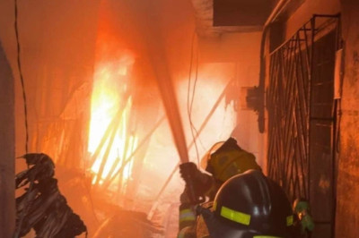Davao City huge  fire destroys 1,200 houses