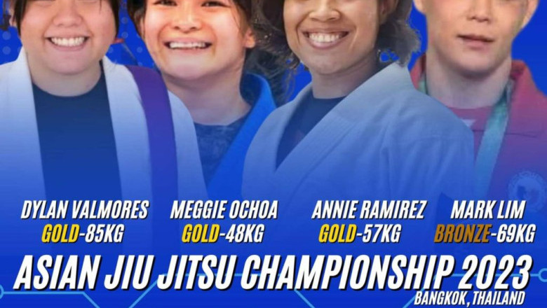 PH nets 3 golds and one bronze in Asian Jiu-jitsu Championships